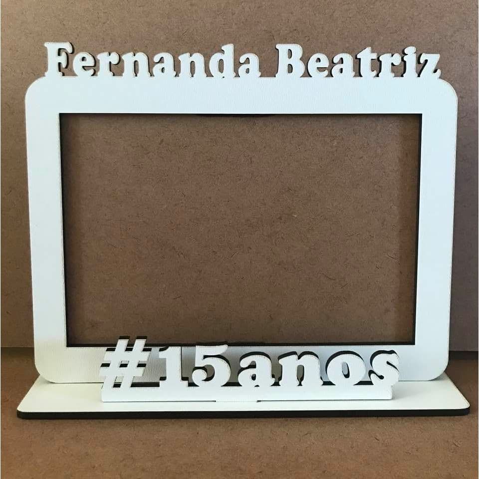 10 Porta Retrato 10x15 Debutande #15 Anos Mdf Lembrança