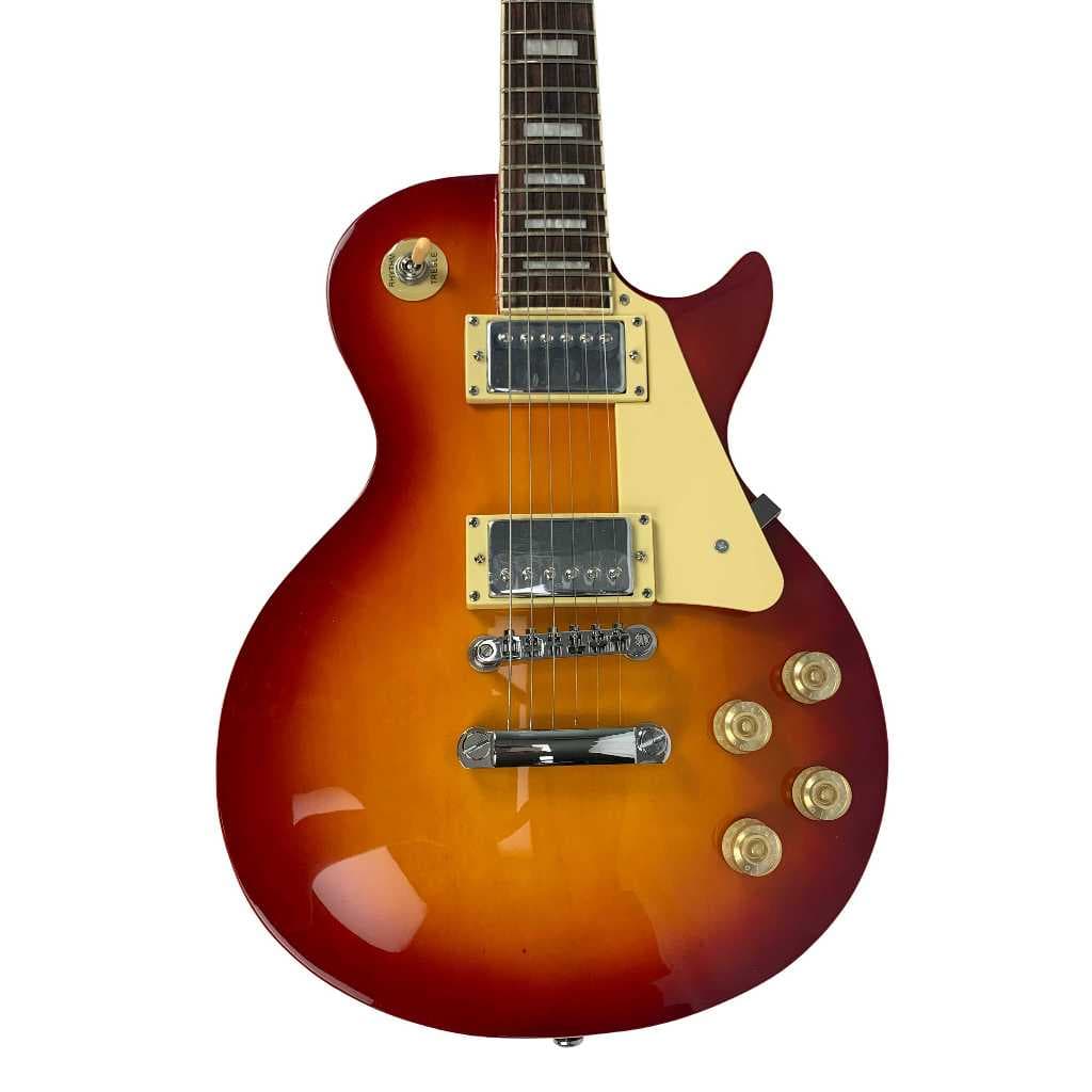 Guitarra Elétrica MXT modelo Les Paul 6 Cordas 2 Humbuckers Tarraxas Blindadas Ponte Fixa Escala 24,75
