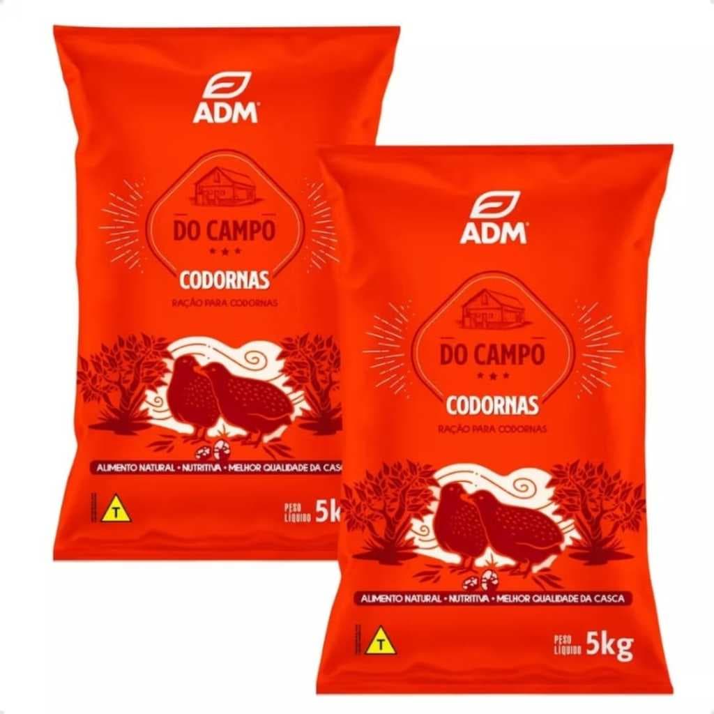 Ração Adm Presence Codornas Alta Produtividade Crescimento Ovos 5kg