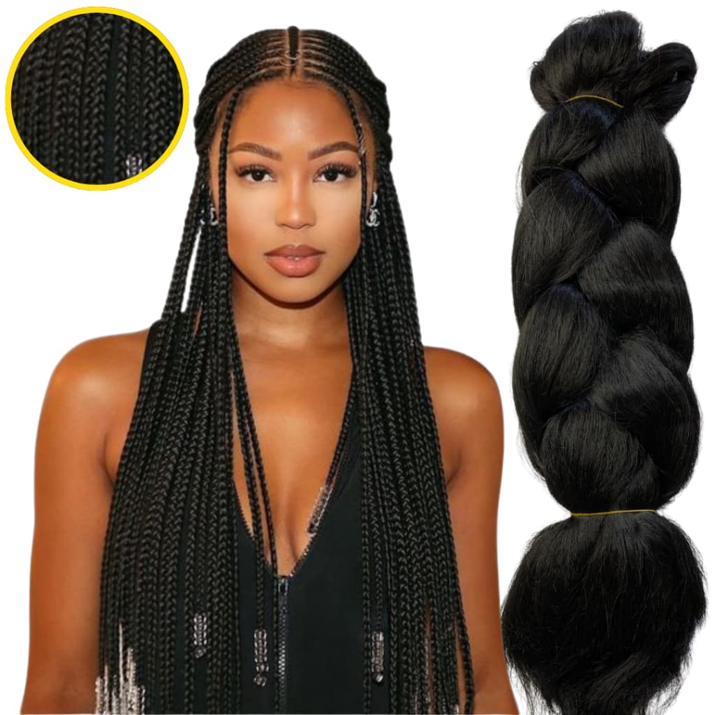 Cabelo Jumbão Cherey Super Jumbo Box Braids 60cm 390g