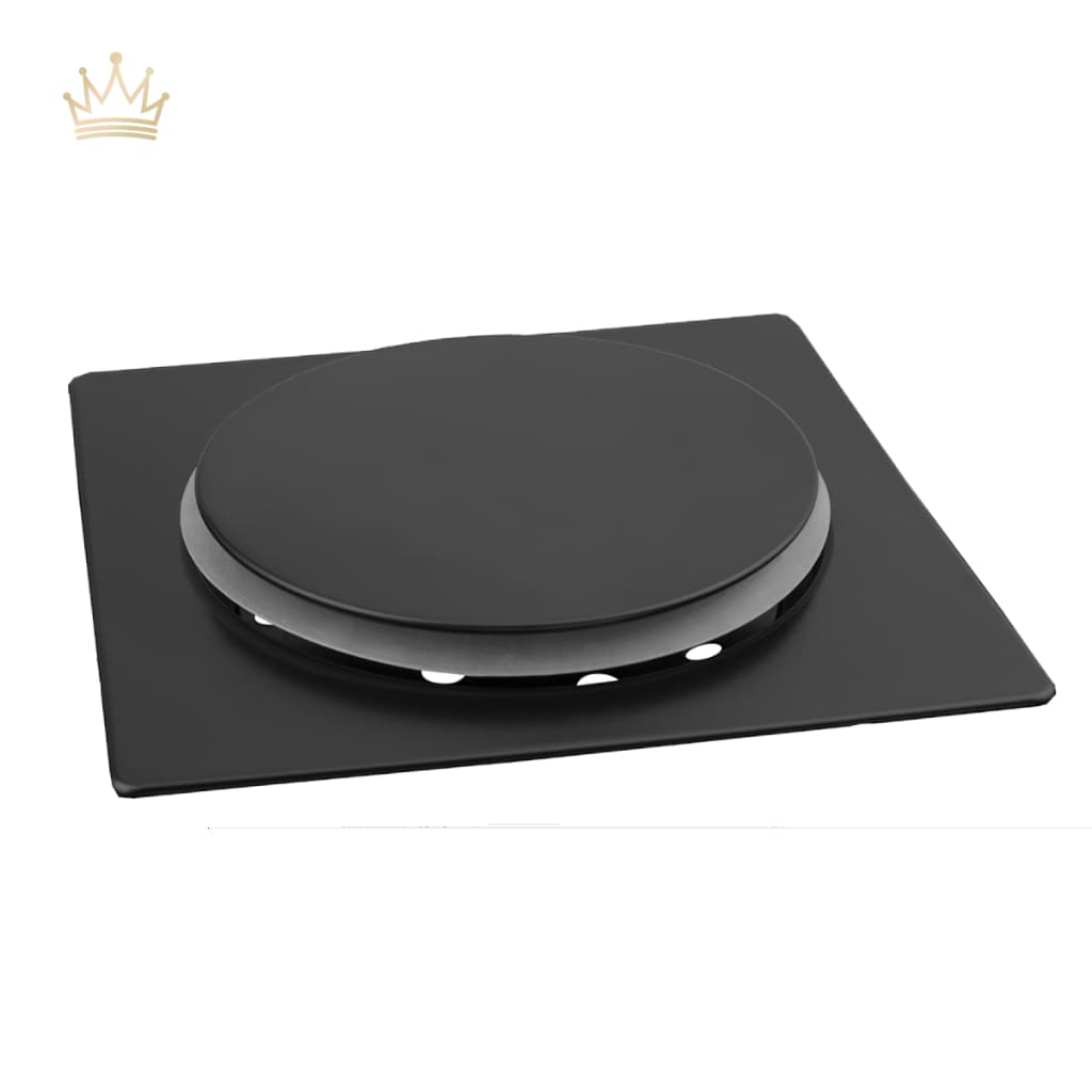 Ralo Click Para Banheiro 15x15 Preto Fosco Inteligente