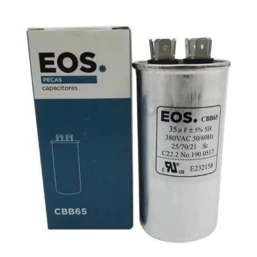 CAPACITOR DUPLO 35+5 MFD 440V - EOS