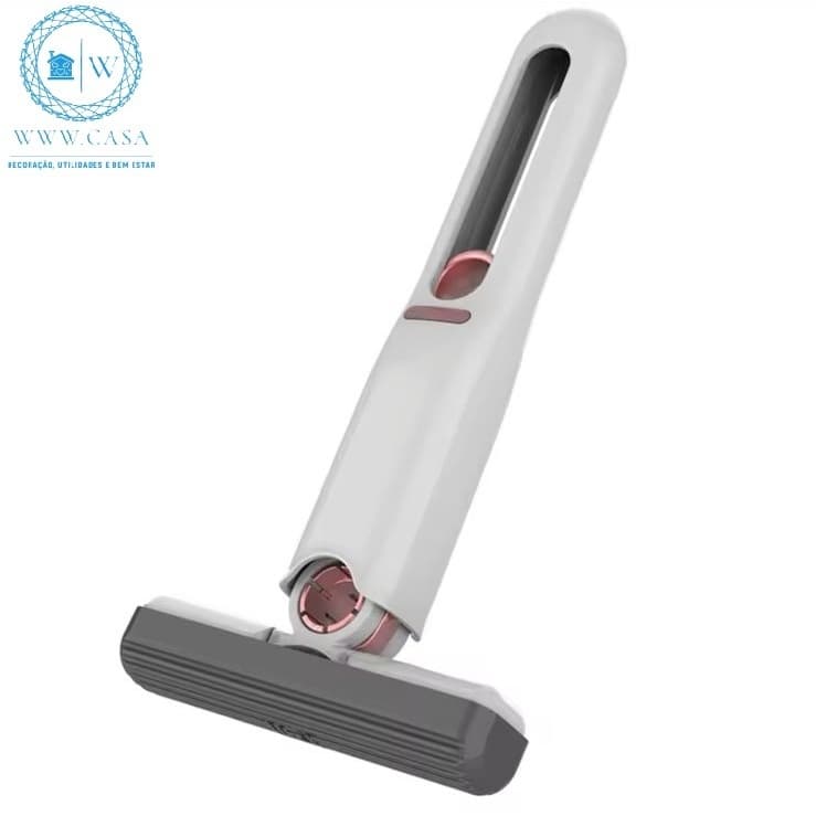 Mini Mop Portátil Rodo Absorvente Mágico Multiuso Cleaner Auto-Squeeze 45º
