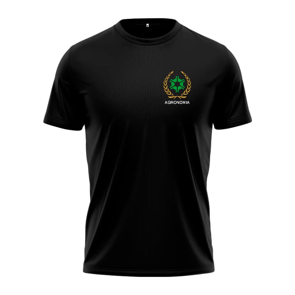 Camiseta Agronomia Agronomo Símbolo Bordado