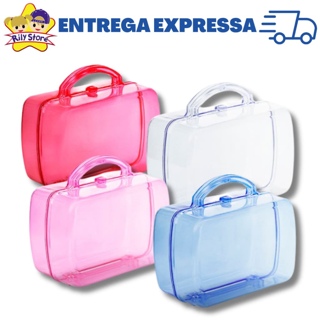 Kit 10 Maletas Pequenas para Lembrancinhas - Festas Infantis e Decorações