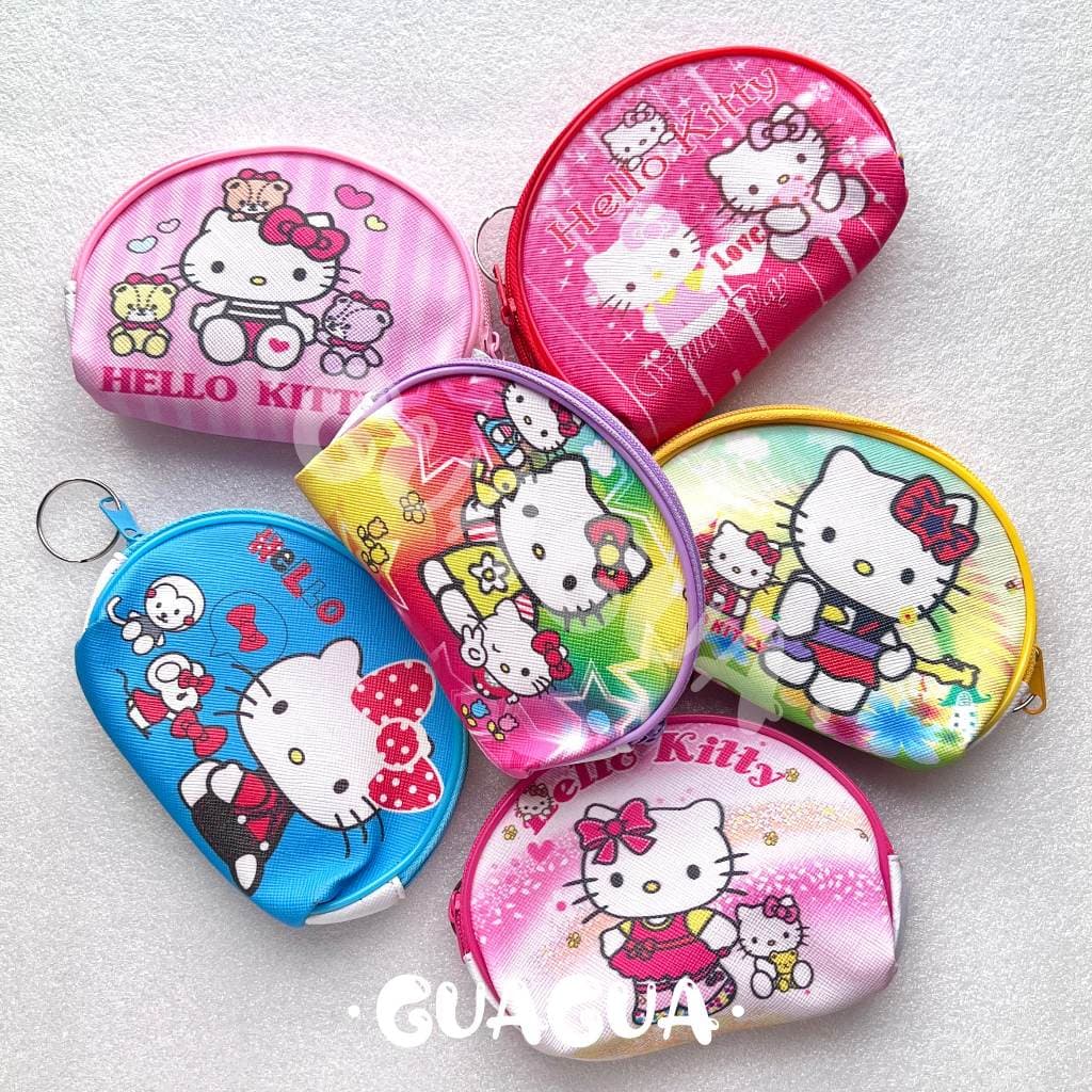 Mini Bolsinha Moedeira Porta Moedas Hello Kitty personagens