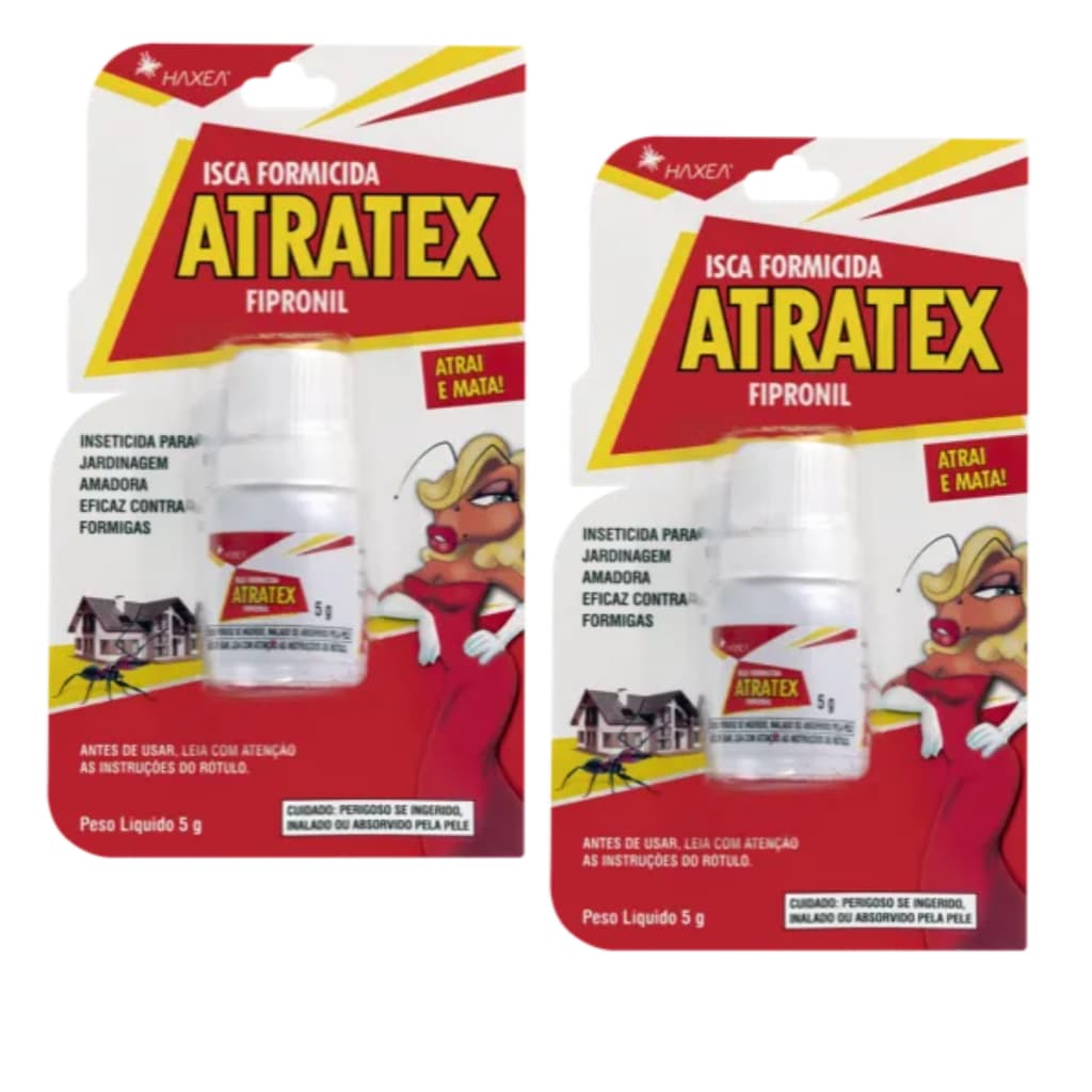 Atratex Isca Formiga Doceira Doméstica 5gr - Kit 2 Unidades