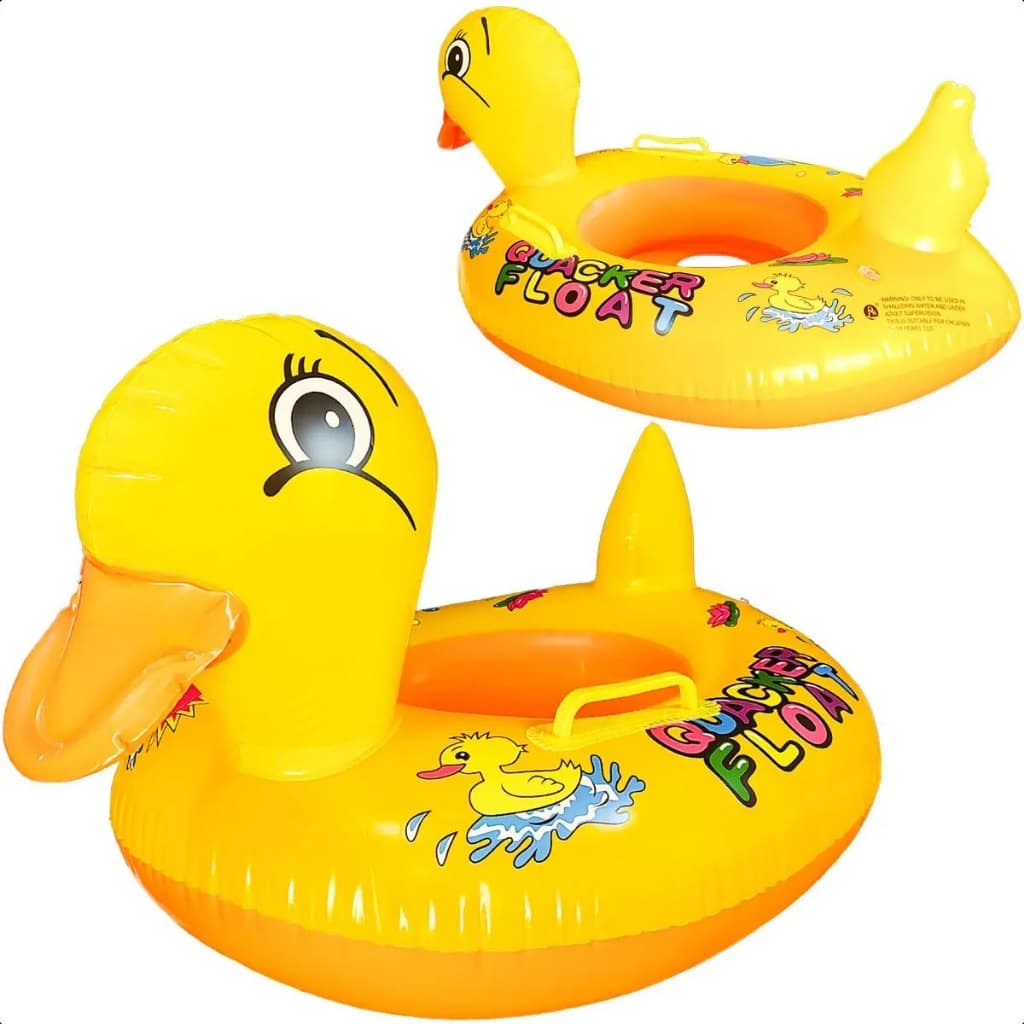 Boia Para Criança com Assento, Boia infantil Pato