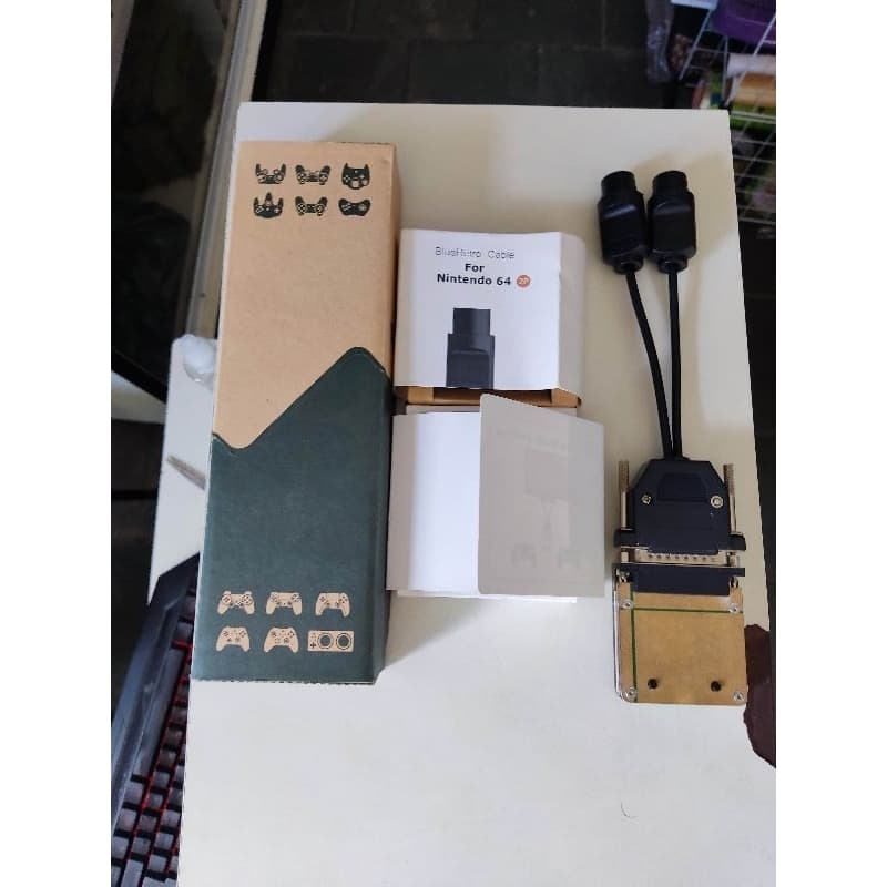 Adaptador p/ N64 aceitar Controles Ps3, PS4, Ps4 switch