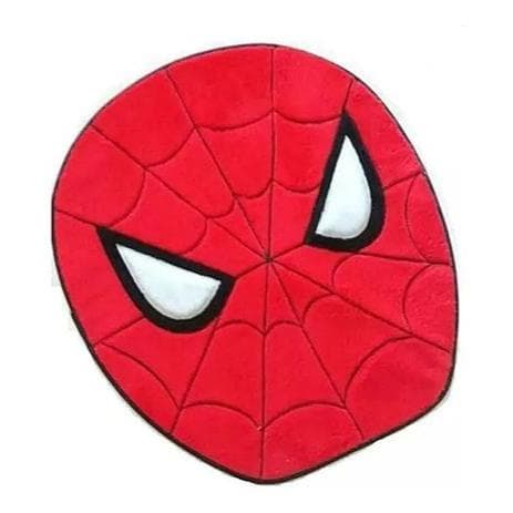 Tapete para Quarto Infantil Homem Aranha Pelúcia Super Antiderrapante