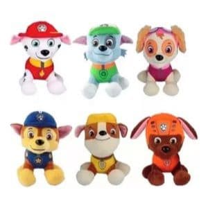 Pelucia Patrulha Canina Brinquedo Macio Coleção Unidade antialérgico.