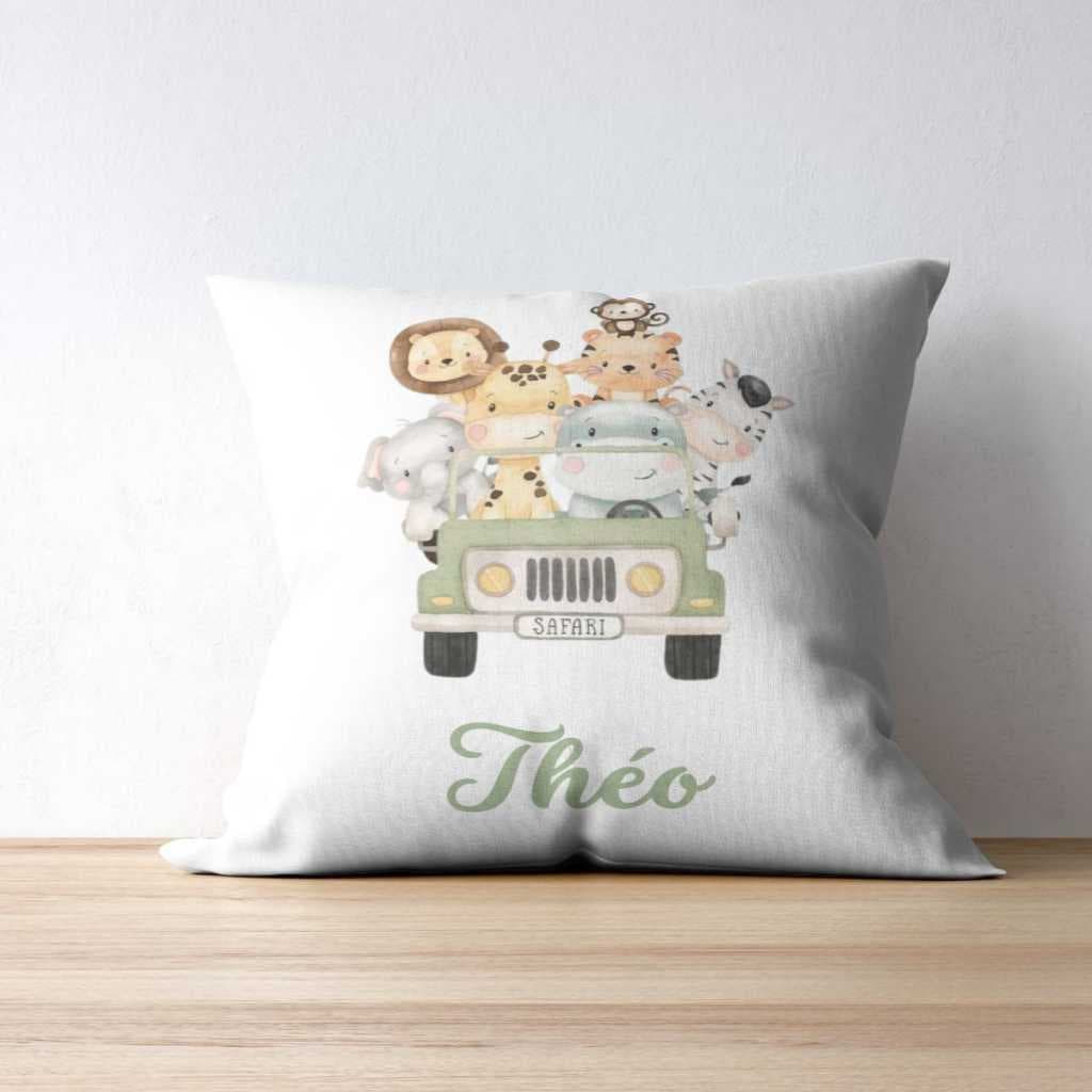 Capas de Almofada Kids e Infantil para quarto Personalizada com o nome estampada envio já