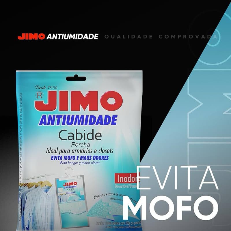 ANTIMOFO JIMO ANTIUMIDADE CABIDE 250GR