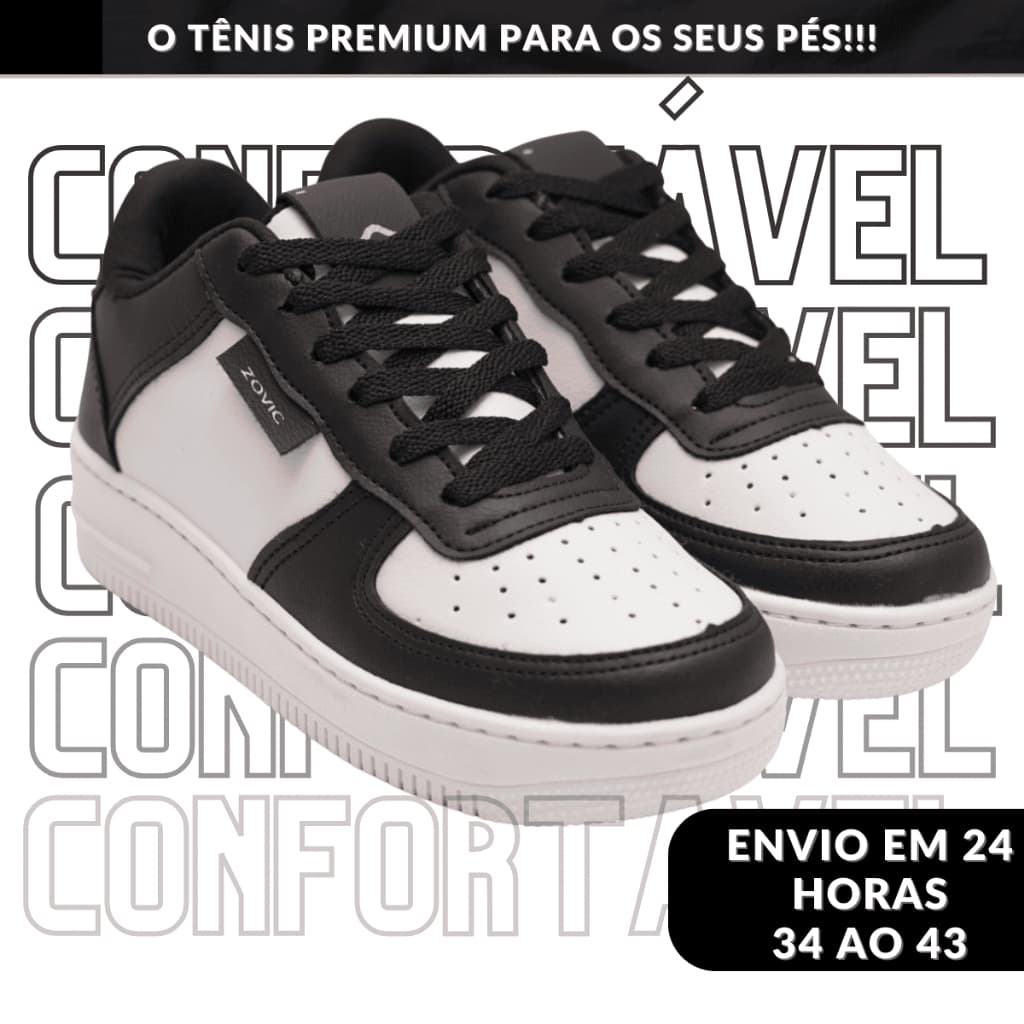 Tenis Masculino Casual Unissex de qualidade casual com envio imediato Super
