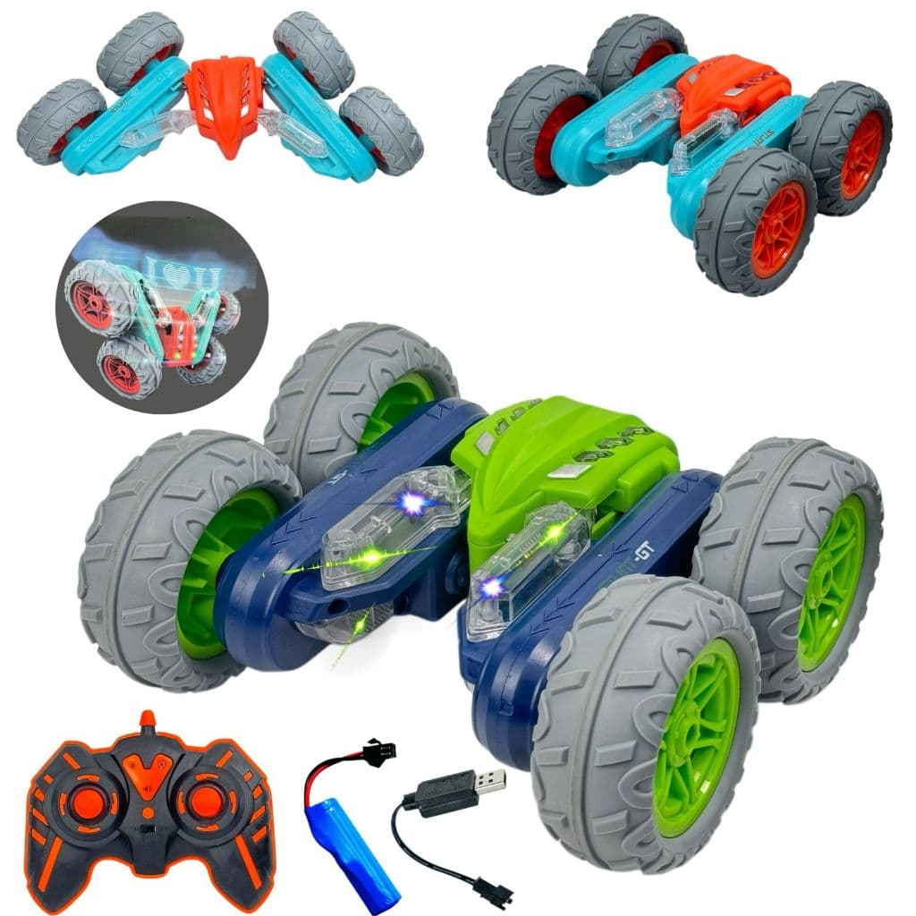 Carrinho De Controle Remoto Recarregável Projeta Palavra Brinquedo Diferente Divertido Prensente
