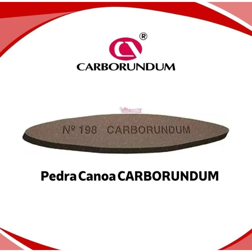 PEDRA CANOA CARBORUNDUM AMOLAR  N°198