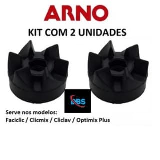 it com 2 Arrastes Copos Liquidificadores Arno - Diversos Modelos - Emborrachados