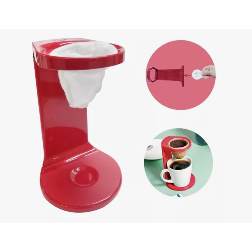 Passador Coador Café Individual My Coffee Ou Martiplast Com Coador De Pano