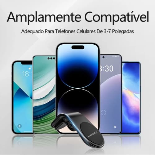 Suporte Celular Carro Magnético Suporte Veicular Universal CJ-23 cor aleatorio