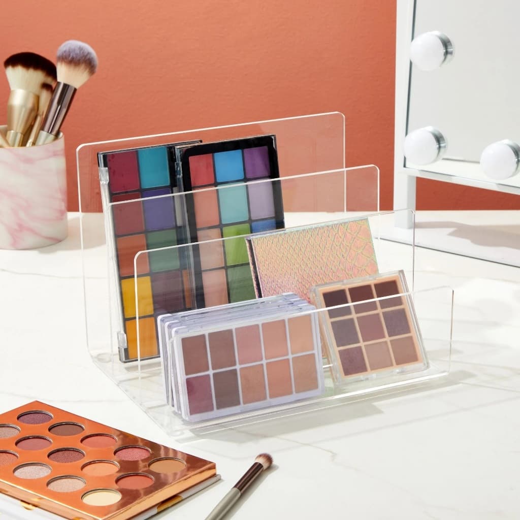 Organizador De Cosmético Maquiagem Acrílico Porta Maquiagem Acrílico Perfume Creme cosmetico Paleta blush