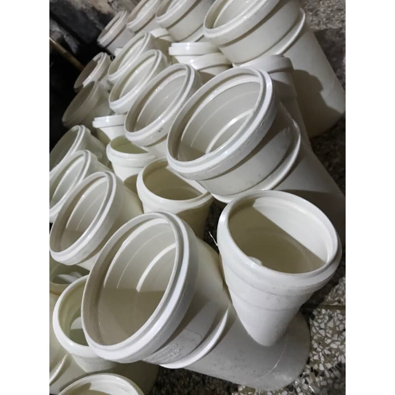 Junção  de 100x75mm de PVC da  Amanco  . kit de 2 peças por 52,90.