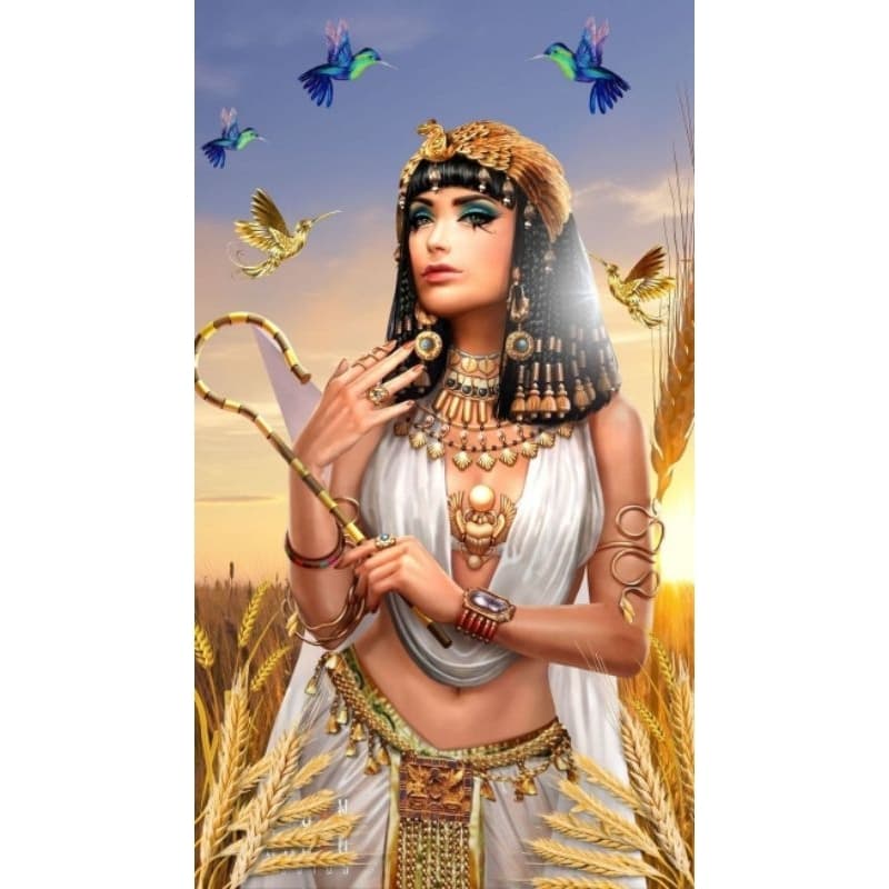 Quadro Decorativo Cleópatra Arquétipo e Rainha do Egito ENVIO IMEDIATO