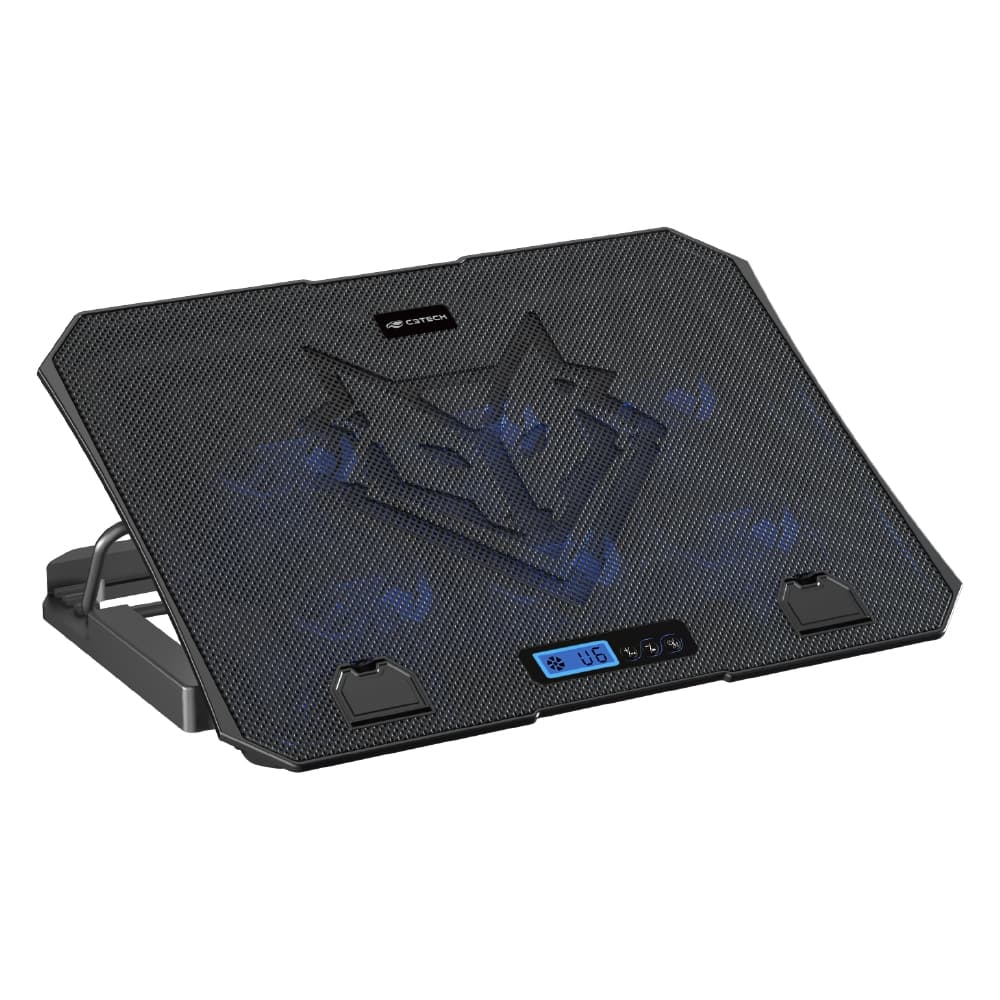 Suporte para Notebook C3Tech, para Notebook de até 15,6”, com 2 fans, NBC-40BK