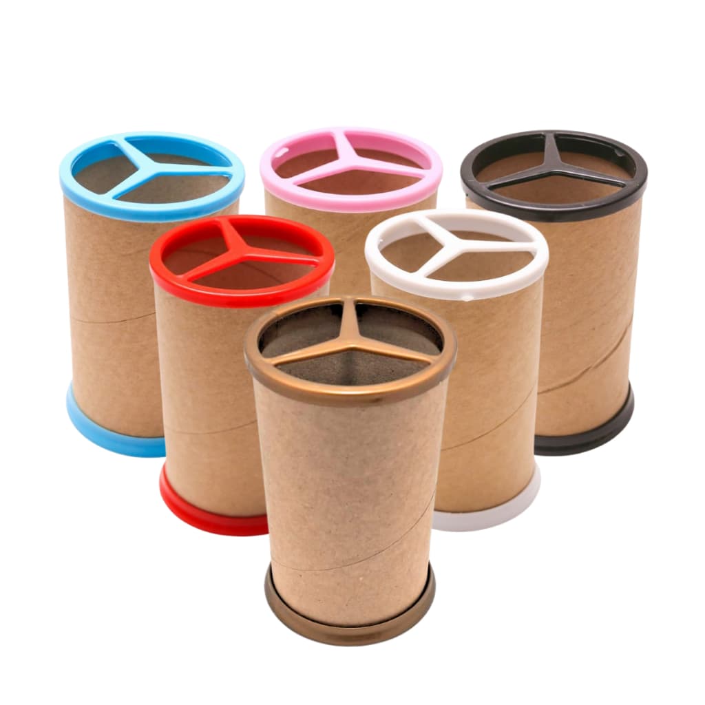 25 Porta Lápis de Papelão Kraft dia das crianças escritorio festa aniversario mimo lembrancinha centro de mesa decoraçã