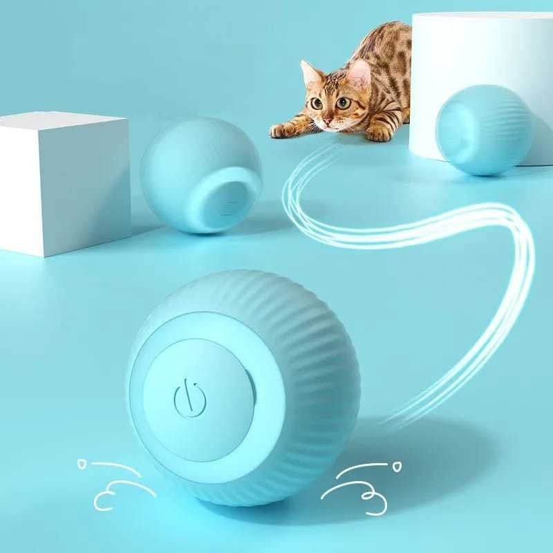 Bola Giratória Inteligente Brinquedo Para Gatos Recarregavel