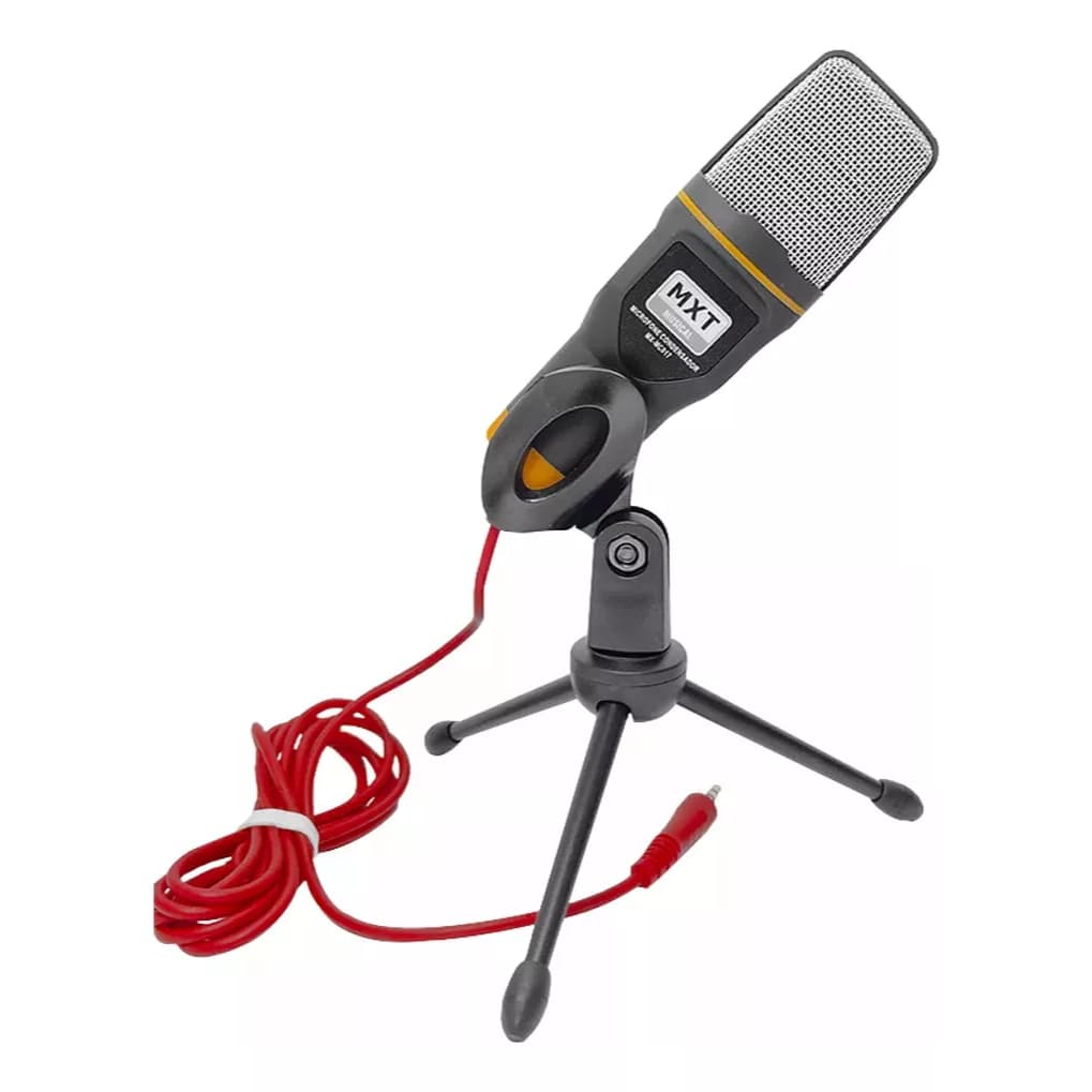 Microfone Condensador com Tripé Mx-mc017 Mxt