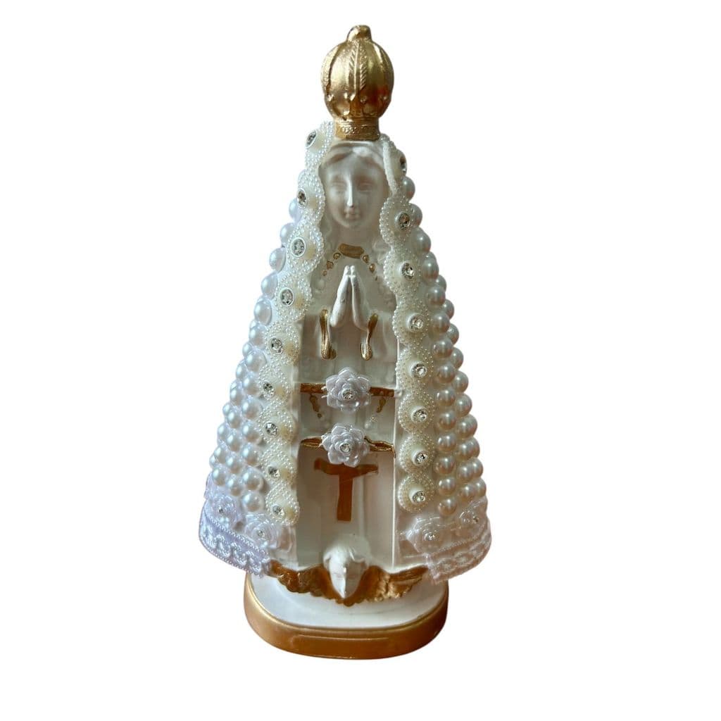 NOSSA SENHORA APARECIDA DE PEROLAS BRANCAS UMA IMAGEM PARA RENOVAR SUA FÉ!!!!!!