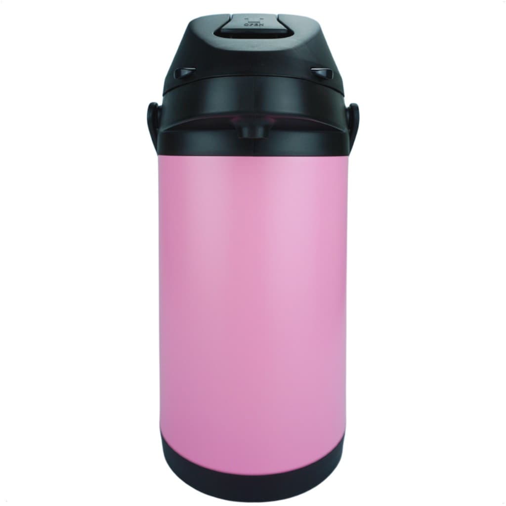 Garrafa Térmica Chacal 4,0 L Rosa Bebidas Quentes e Geladas Parede Dupla