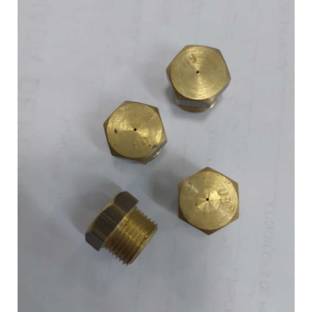 INJETOR PARA FOGÃO ESMALTEC - KIT C/ 4 UNIDADES