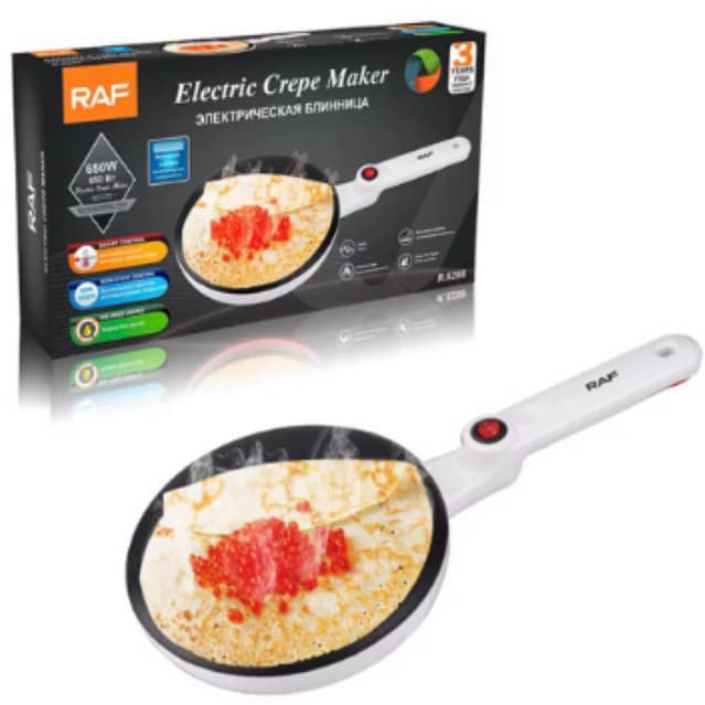 Panquequeira elétrica 220volt 600w de potência