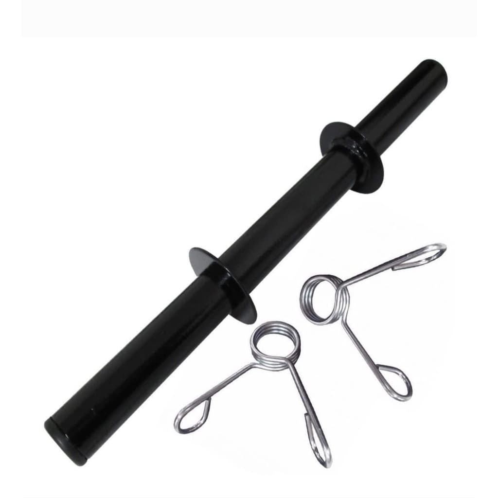 Barra Fitness 40cm Oca Com Presilhas - Unidade-promoçao
