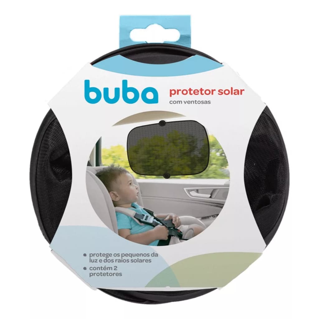 Kit Protetor Solar Para Carros Infantil Com Ventosa Blackout