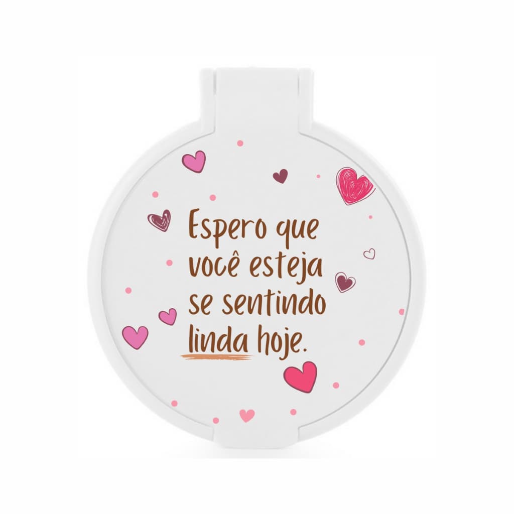 Espelho Personalizado  Um Brinde para Suas Clientes