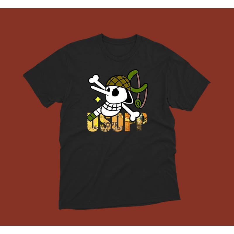 Camiseta Usopp One Piece Anime 100% Algodão Unissex