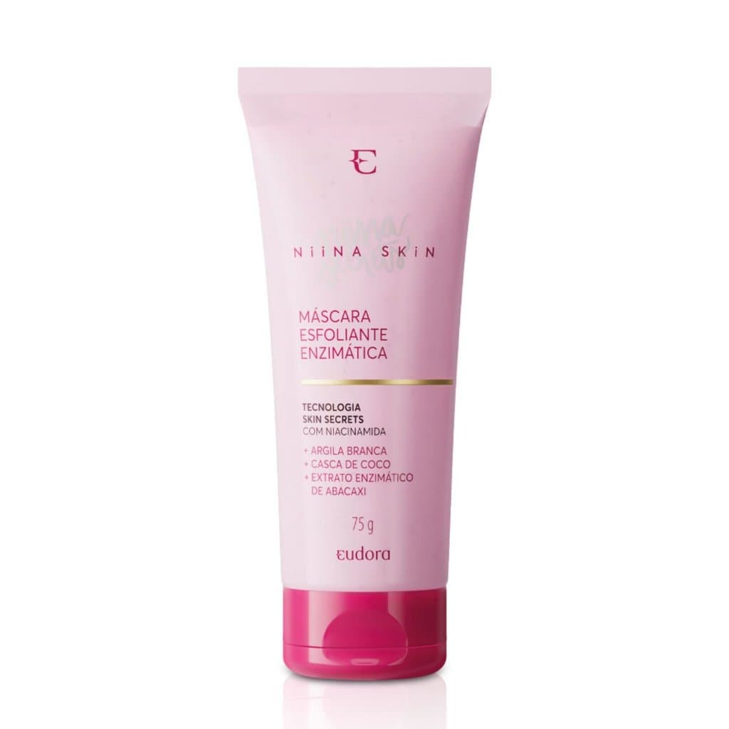 Eudora Niina Secrets Skin Máscara Esfoliante Enzimática 75g – Pele Renovada e Radiante!
