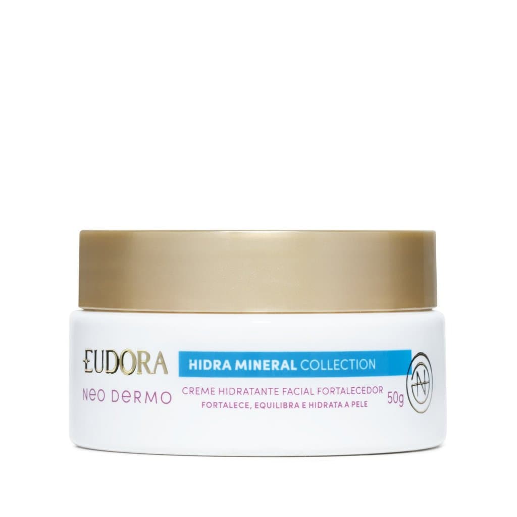 Eudora Neo Dermo Hidra Creme Hidratante Facial Fortalecedor 50g – Hidratação e Reforço para Sua Pele