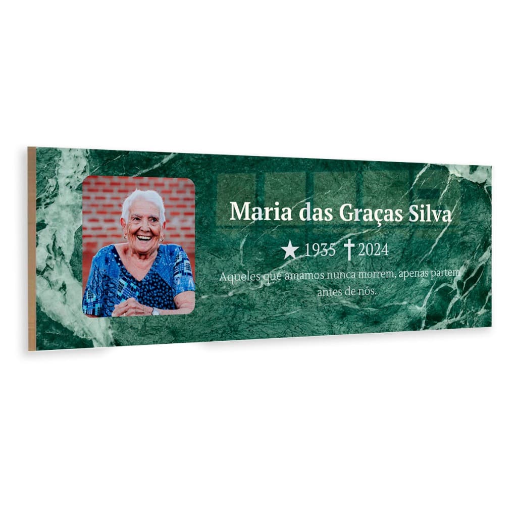 Lápide para Cemitério Gavetários Gaveta Túmulo 10x30 Finados Jazigo Diversos Modelos
