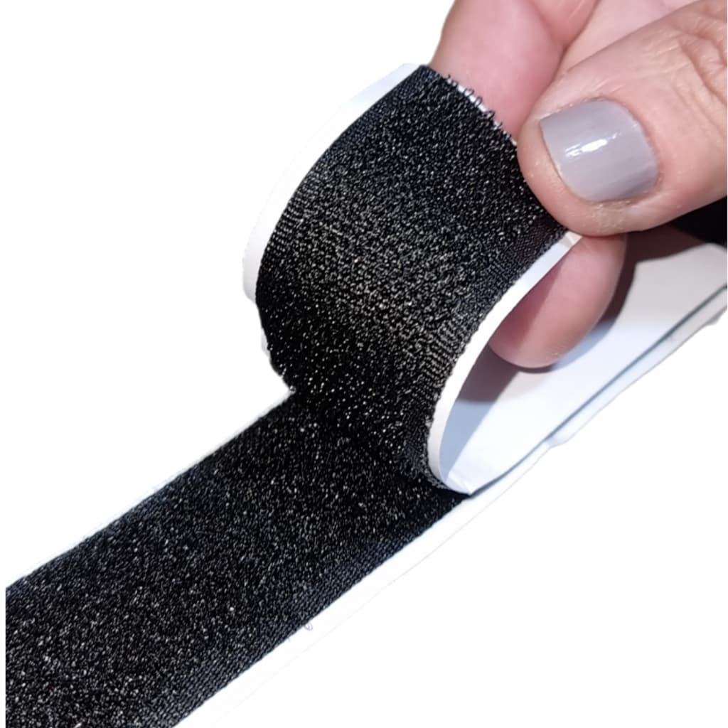 Velcro Adesivo 20mm 10m Fita Dupla Face Ultra Resistente Fixar Espelho Tapete Quadro Pesado Sem Furo