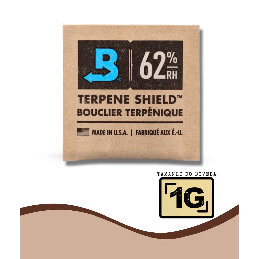 Boveda 62% 1g – Escolha 1, 2 ou 3 Unid – Controle de Umidade para Ervas, Flores e Armazenamento