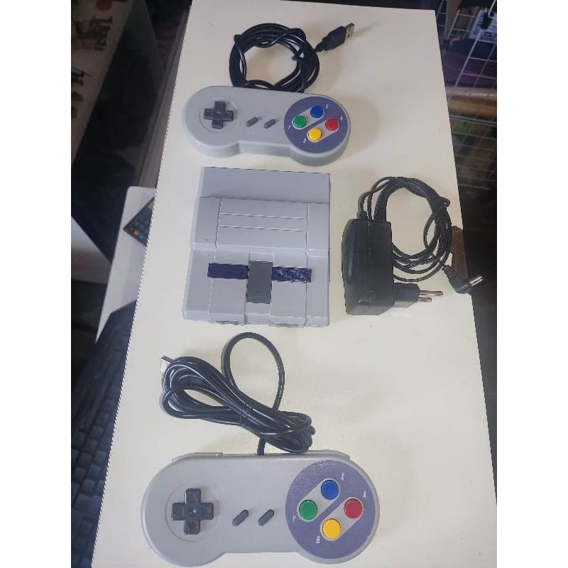 Mini Super Emulador + 25000 Jogos Snes, N64, Nes, GBa...
