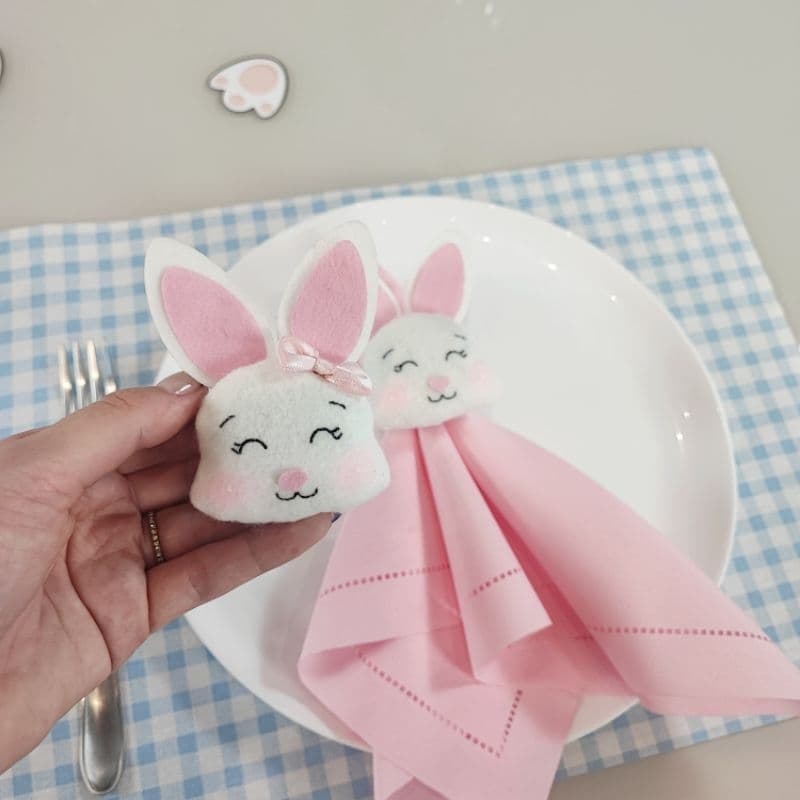 kit 4 PORTA GUARDANAPO PÁSCOA - MESA POSTA PÁSCOA- DECORAÇÃO PÁSCOA