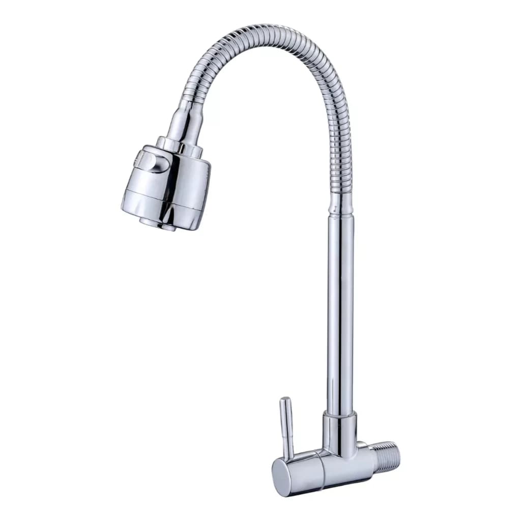 30x Torneira Cozinha Gourmet Flexível Luxo Parede 1/4 De Volta Metal