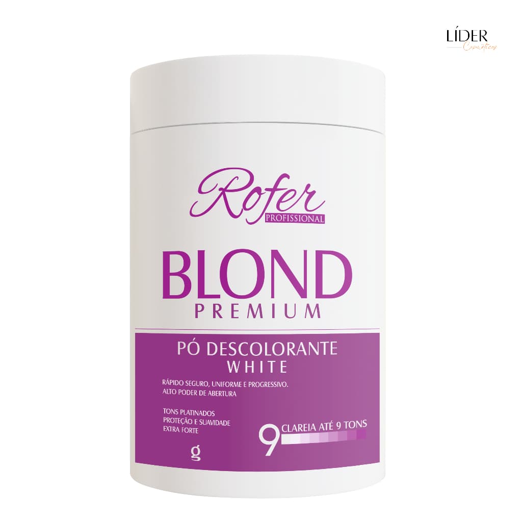 Pó Descolorante White 500g Rofer Profissional
