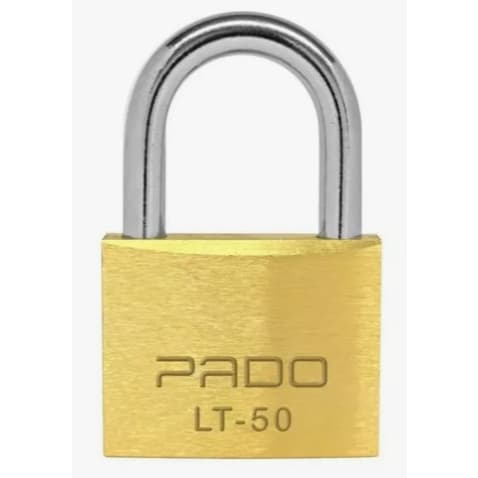 Cadeado Latão Pado 2 Chaves LT50 mm