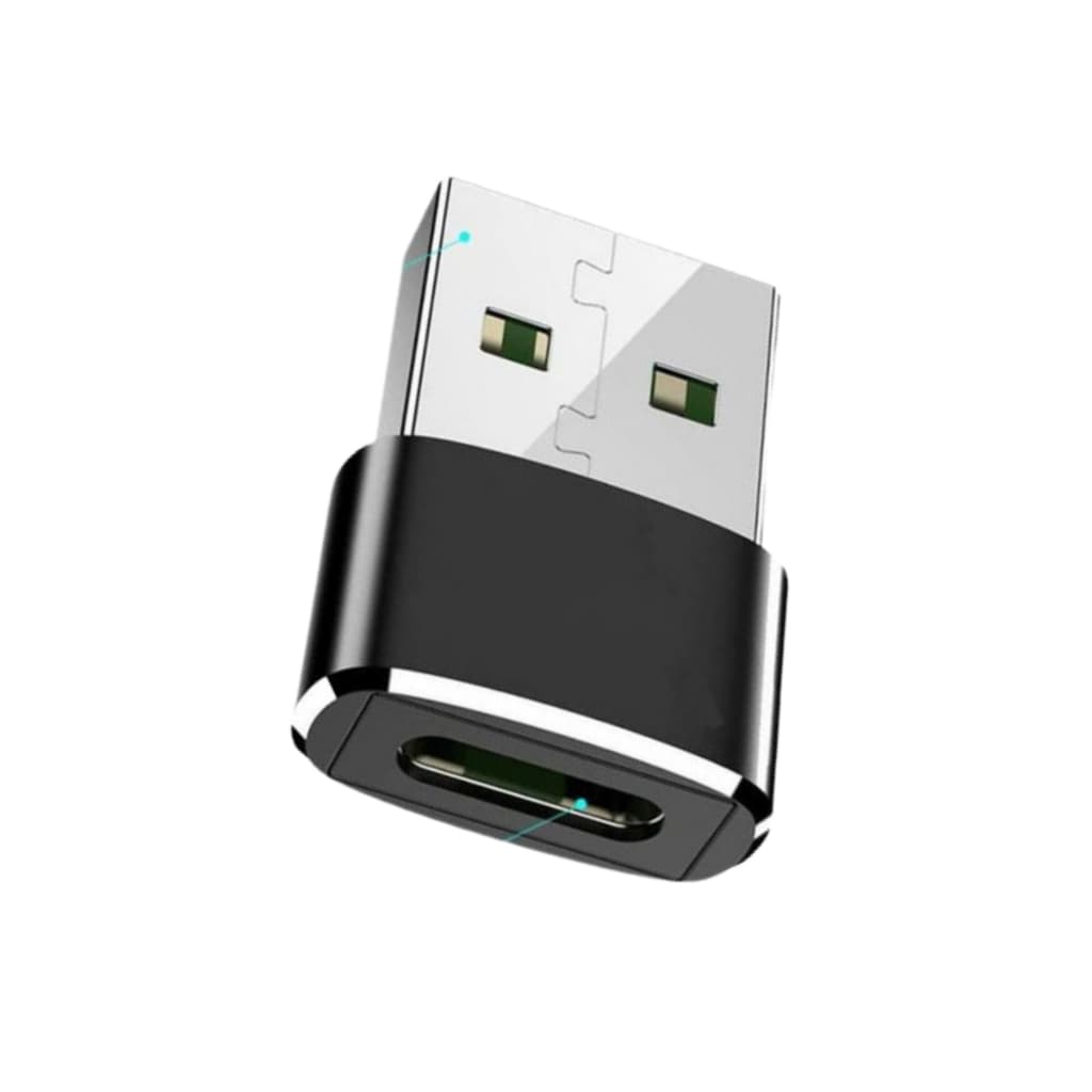 Adaptador Conversor USB-C Para USB-A Para iPhone Xiaomi Samsung