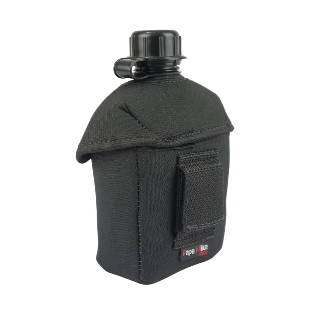 CAPA DE CANTIL TÁTICO 900ML PORTA CANTIL RECRUTA MILITAR POLICIAL VELCRO EQUIPAMENTO RESISTENTE DURÁVEL TÁTICO PAPA MIKE